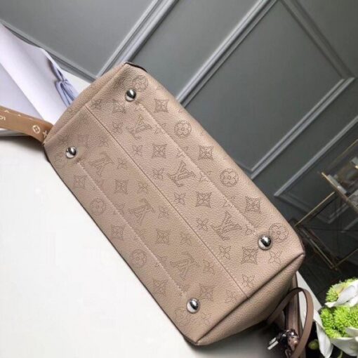 Replica Louis Vuitton Hina MM Bag Mahina Leather M53140 BLV255 4