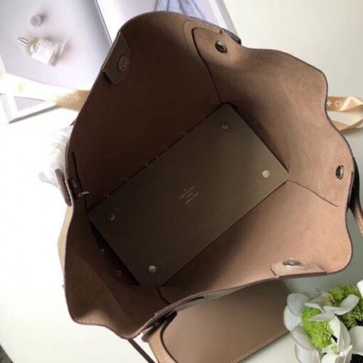 Replica Louis Vuitton Hina MM Bag Mahina Leather M53140 BLV255 7