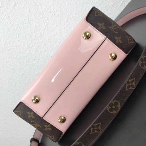 Replica Louis Vuitton Pink Cherrywood Bag Patent Leather M53355 BLV663 5