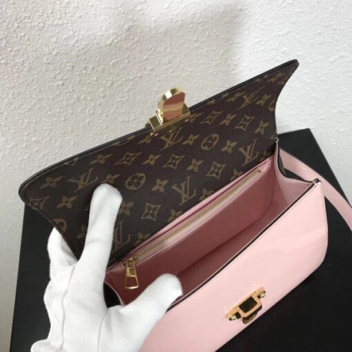 Replica Louis Vuitton Pink Cherrywood Bag Patent Leather M53355 BLV663 6