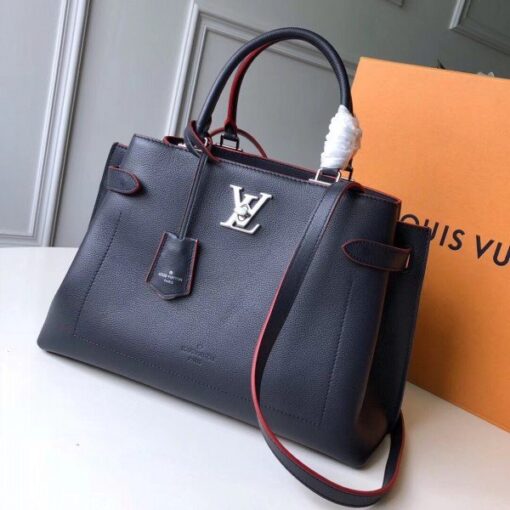 Replica Louis Vuitton Lockme Day Tote Bag M53645 BLV741 2