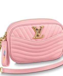 Replica Louis Vuitton Pink New Wave Camera Bag M53683 BLV651
