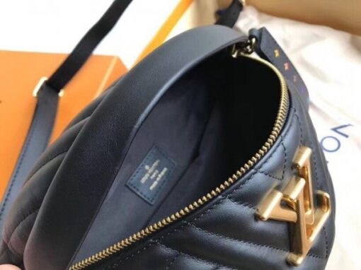 Replica Louis Vuitton Black New Wave Bum Bag M53750 BLV639 7