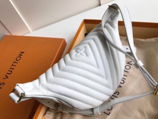 Replica Louis Vuitton White New Wave Bum Bag M53861 BLV638 4