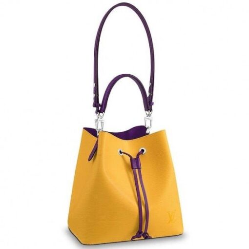 Replica Louis Vuitton Yellow Neonoe Bag Epi Leather M54369 BLV190