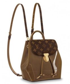 Replica Louis Vuitton Bronze Hot Springs Backpack M54389 BLV024