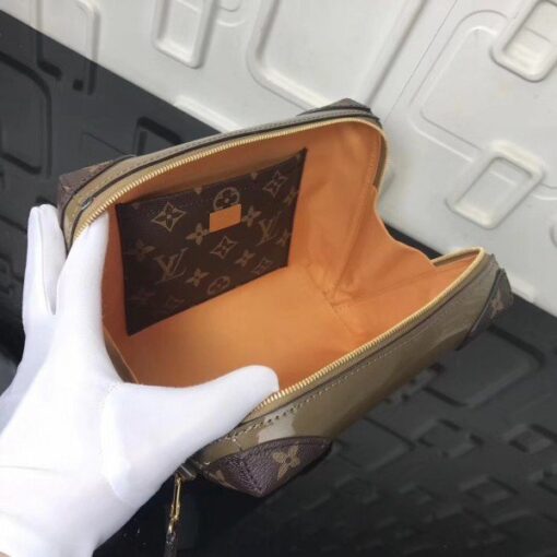 Replica Louis Vuitton Bronze Venice Bag Patent Leather M54390 BLV665 7