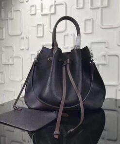 Replica Louis Vuitton Girolata Bag Mahina Leather M54402 BLV266 2