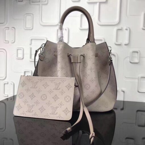 Replica Louis Vuitton Girolata Bag Mahina Leather M54403 BLV267 2