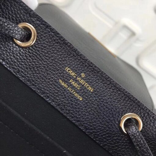 Replica Louis Vuitton Black Lockme Mini Backpack M54573 BLV025 8