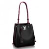 Replica Louis Vuitton Bordeaux Lockme Bucket Bag M54680 BLV761 10