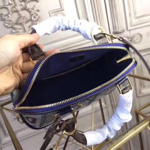 Replica Louis Vuitton Alma BB Bag Patent Leather M54705 BLV667 5