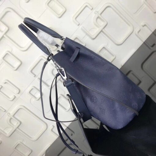Replica Louis Vuitton Girolata Bag Mahina Leather M54839 BLV274 4