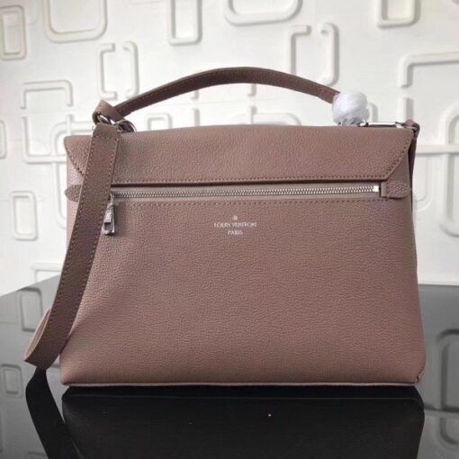 Replica Louis Vuitton Taupe Glace My Lockme Bag M54877 BLV764 4