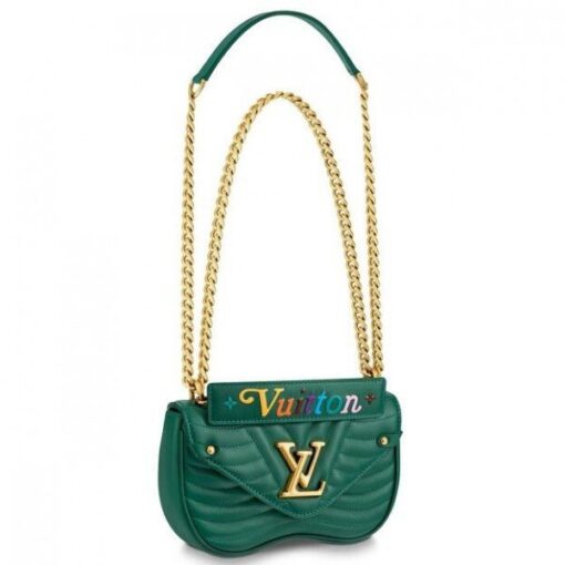 Replica Louis Vuitton Green New Wave Chain Bag PM M55021 BLV657
