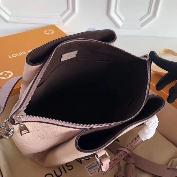Replica Louis Vuitton Asteria Bag Mahina Leather M54672 BLV276 for