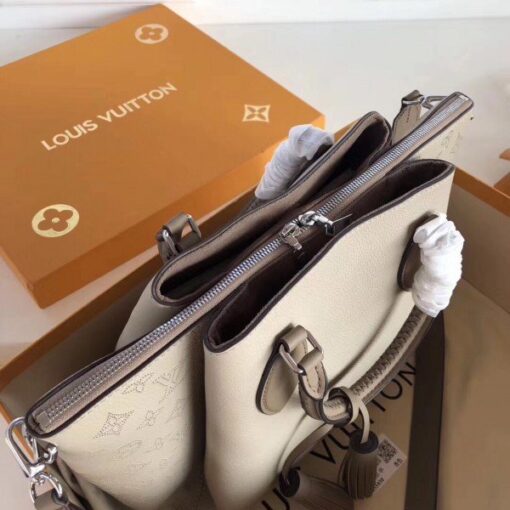 Replica Louis Vuitton Galet Haumea Bag Mahina Leather M55031 BLV271 6