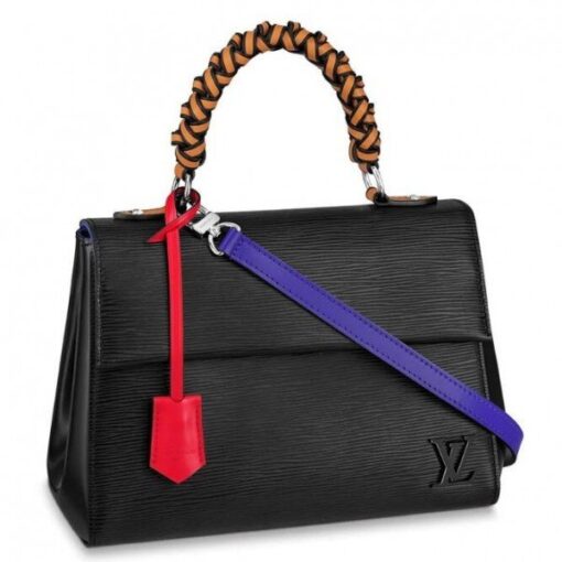 Replica Louis Vuitton Epi Cluny BB Bag With Braided Handle M55215 BLV217