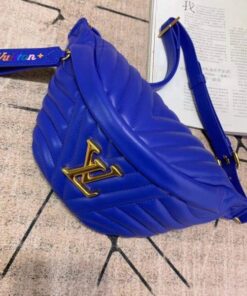 Replica Louis Vuitton Blue New Wave Bum Bag M55289 BLV617 2