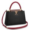 Replica Louis Vuitton Black Capucines PM Bag With Chain M52963 BLV838 9