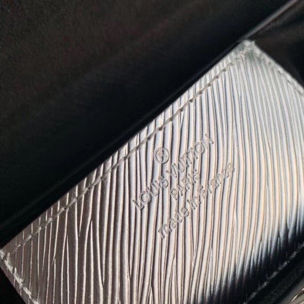 Replica Louis Vuitton Twist MM Bag Silver Epi Leather M55404 BLV136 for  Sale