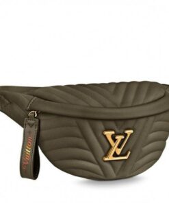Replica Louis Vuitton Khaki New Wave Bum Bag M55528 BLV634