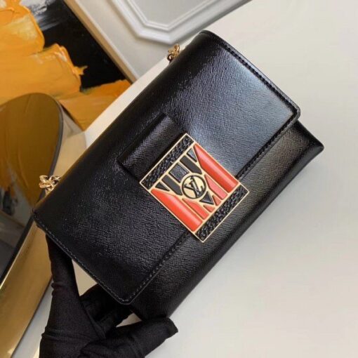 Replica Louis Vuitton Pochette LV Thelma Leather Bag M55650 BLV770 3