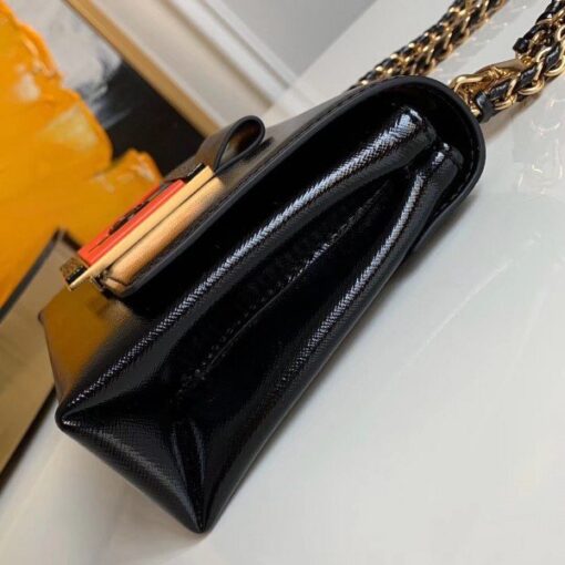 Replica Louis Vuitton Pochette LV Thelma Leather Bag M55650 BLV770 5