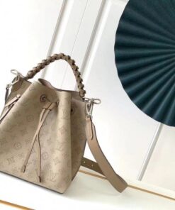 Replica Louis Vuitton Muria Bag Mahina Leather M55799 BLV239 2