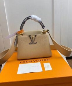 Replica Louis Vuitton Capucines Mini With Ayers Snakeskin Handle M55923 BLV668 2