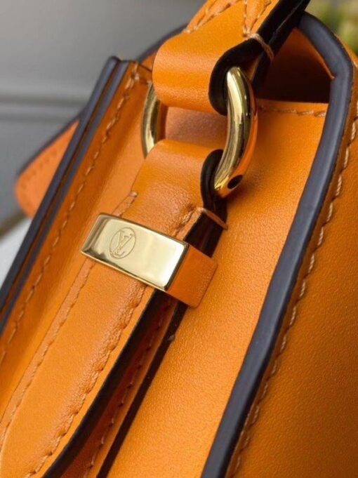 Replica Louis Vuitton LV Pont 9 Bag In Orange Calfskin M55946 BLV687 10