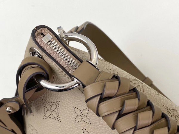 Replica Louis Vuitton Babylone Chain BB Mahina Leather M51223 Fake