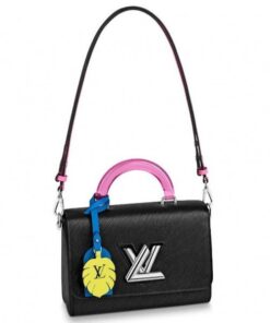 Replica Louis Vuitton Twist MM Bag With Plexiglass Handle M56112 BLV157