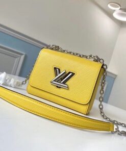 Replica Louis Vuitton Twist Mini Bag Epi Leather M56119 BLV141 2