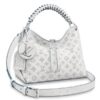 Replica Louis Vuitton Bella Bag In Magnolia Mahina Leather M57068 BLV243 12
