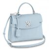 Replica Louis Vuitton White Lockme Tote PM Bag M55818 BLV779 9