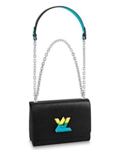 Replica Louis Vuitton Twist MM Bag With Transforming Twist Lock M56327 BLV138
