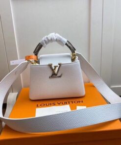 Replica Louis Vuitton Capucines Mini With Ayers Snakeskin Handle M56399 BLV686 2
