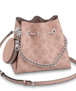 Replica Louis Vuitton Bella Bag In Magnolia Mahina Leather M57068 BLV243