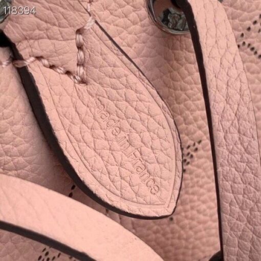 Replica Louis Vuitton Bella Bag In Magnolia Mahina Leather M57068 BLV243 7