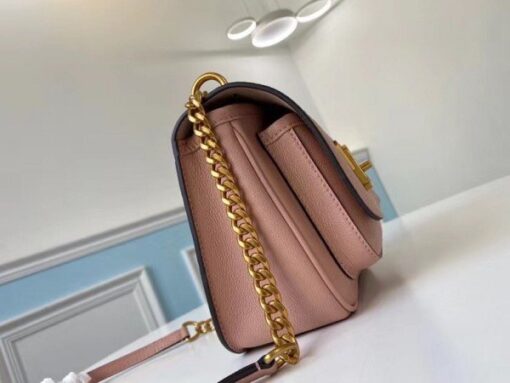 Replica Louis Vuitton Lockme Chain PM Bag In Pink Leather M57071 BLV669 4