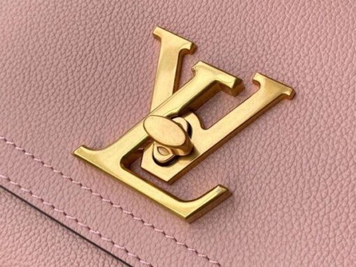 Replica Louis Vuitton Lockme Chain PM Bag In Pink Leather M57071 BLV669 6