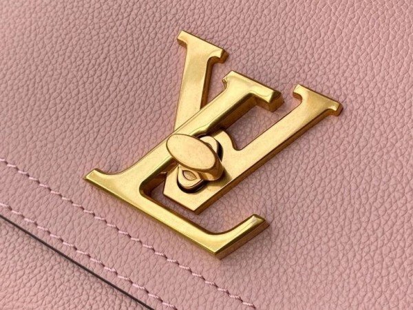Replica Louis Vuitton Lockme Chain PM Bag In Pink Leather M57071 BLV669 for  Sale