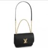 Replica Louis Vuitton Lockme Chain PM Bag In Green Leather M57073 BLV684