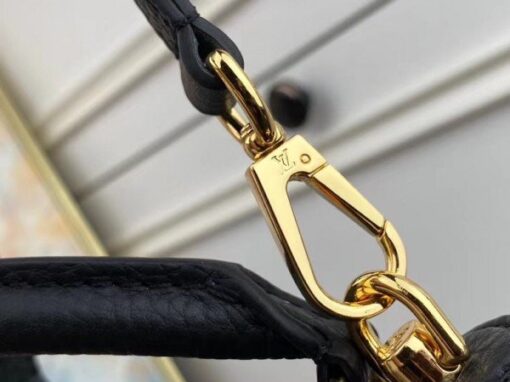 Replica Louis Vuitton Twist One Handle MM Black Bag M57090 BLV679 4