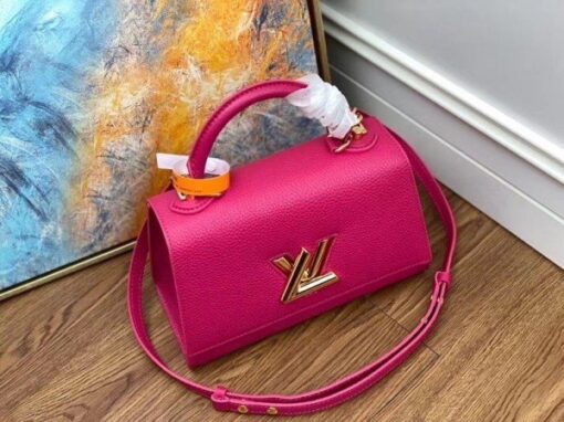 Replica Louis Vuitton Twist One Handle PM Orchidee Bag M57096 BLV677 3