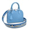 Replica Louis Vuitton Epi Alma BB Bag With Jacquard Strap M57540 BLV164 12