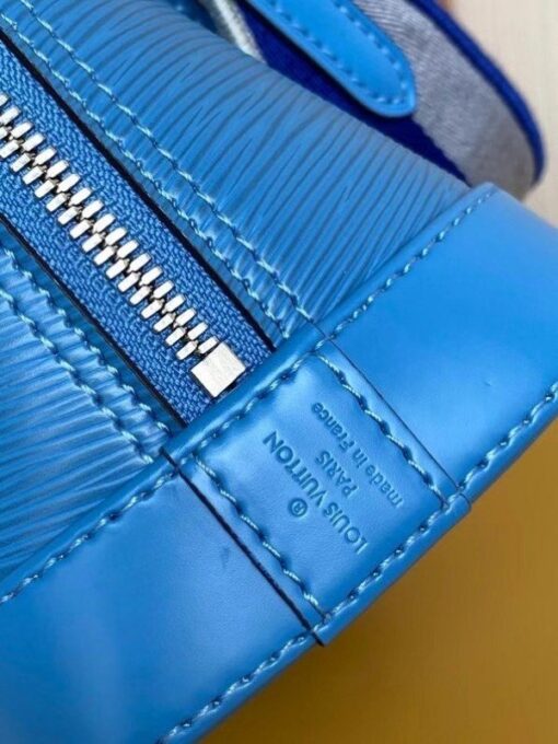 Replica Louis Vuitton Epi Alma BB Bag With Jacquard Strap M57426 BLV163 8