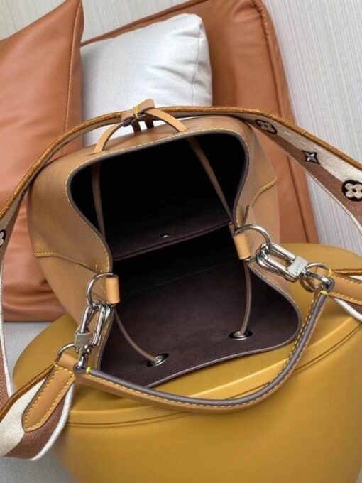 Replica Louis Vuitton Epi Neonoe BB Bag With Jacquard Strap M57706 BLV160 10