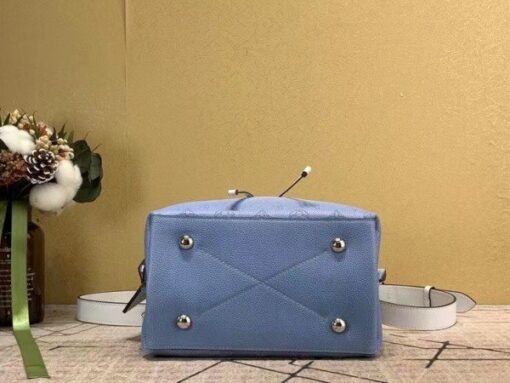 Replica Louis Vuitton Muria Bag Gradient Blue Mahina Leather M57853 BLV245 9